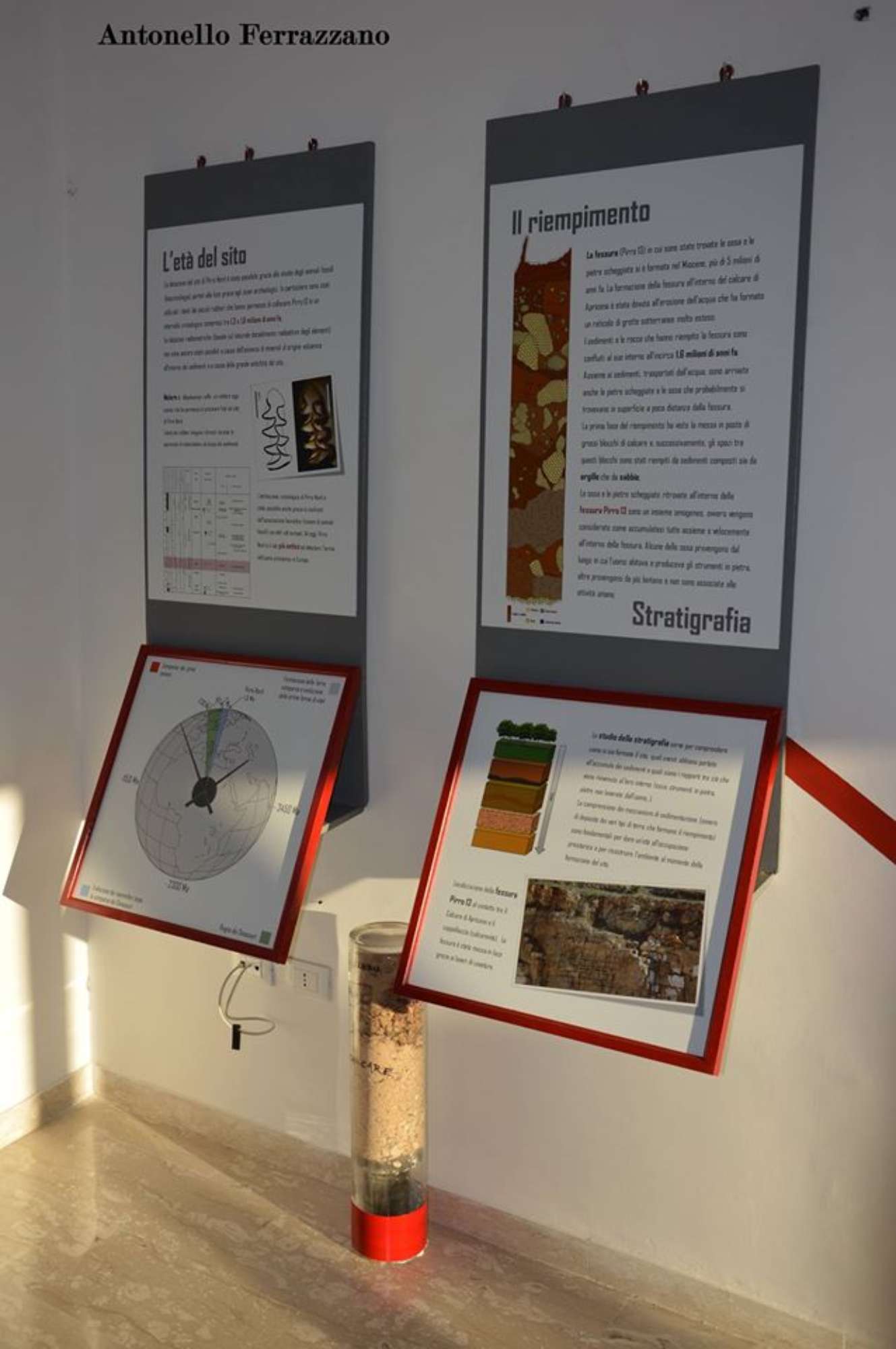 Museo - 1. Sezione-Sala Pirro Nord-Pannelli